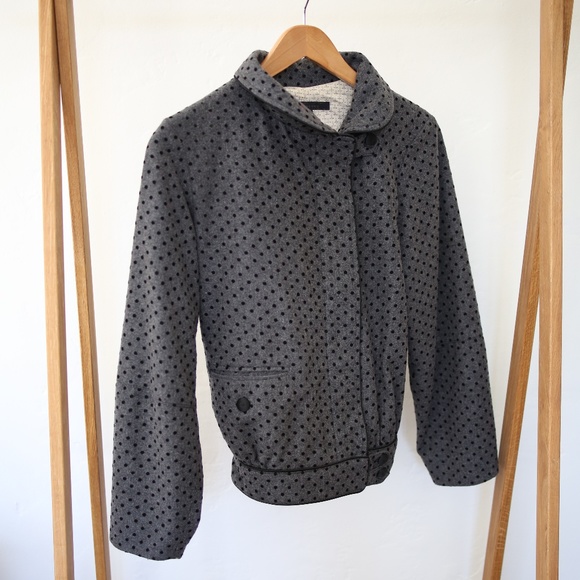 Marc Jacobs Polka Dot Wool Coat - Picture 6 of 12